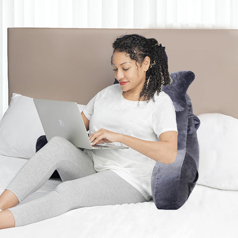 SLIGUY Reading Pillow is ideal for bed, couch, and sofa relaxing.