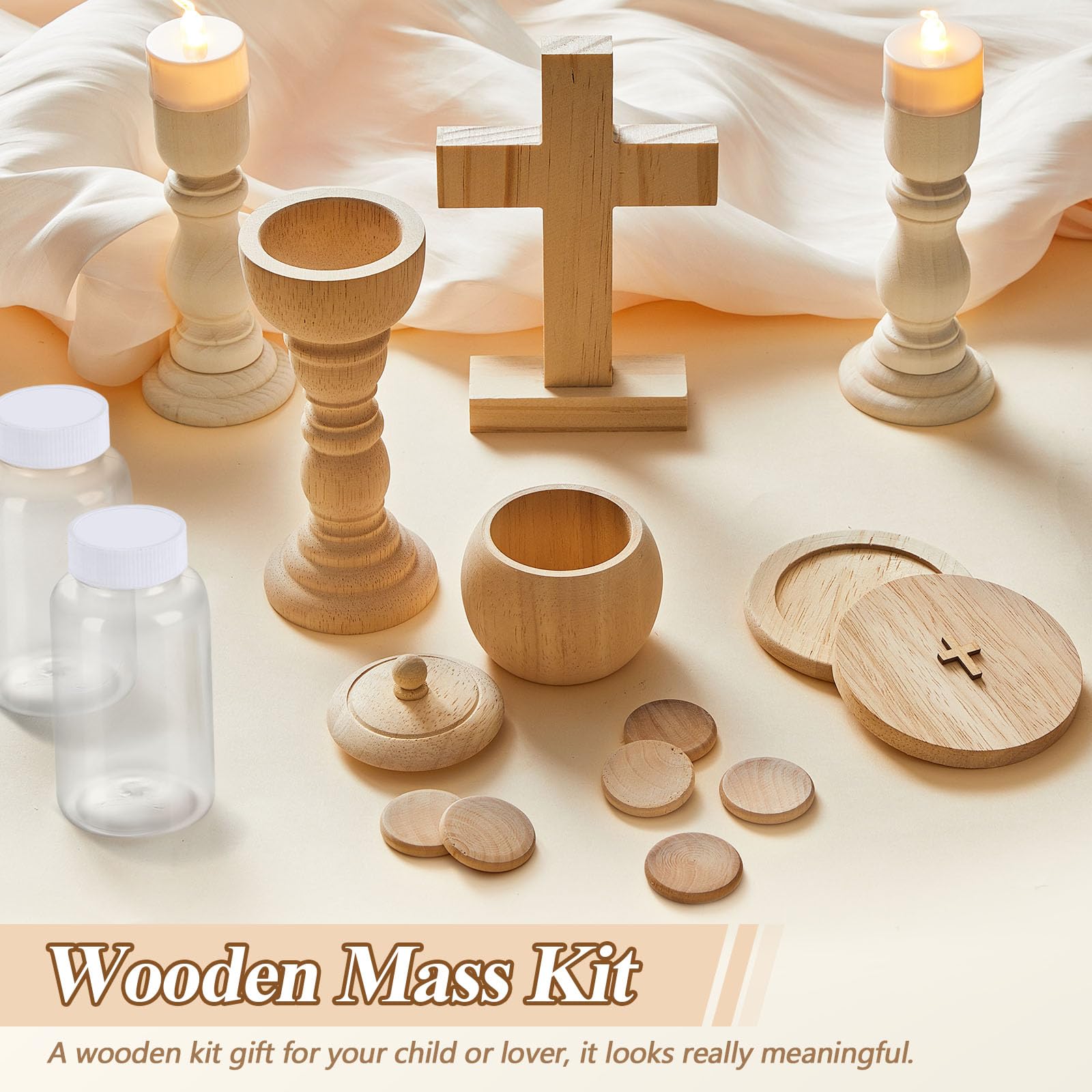 Sliner Mass Kit cruets—dual small bottles for kid-friendly ritual setups.