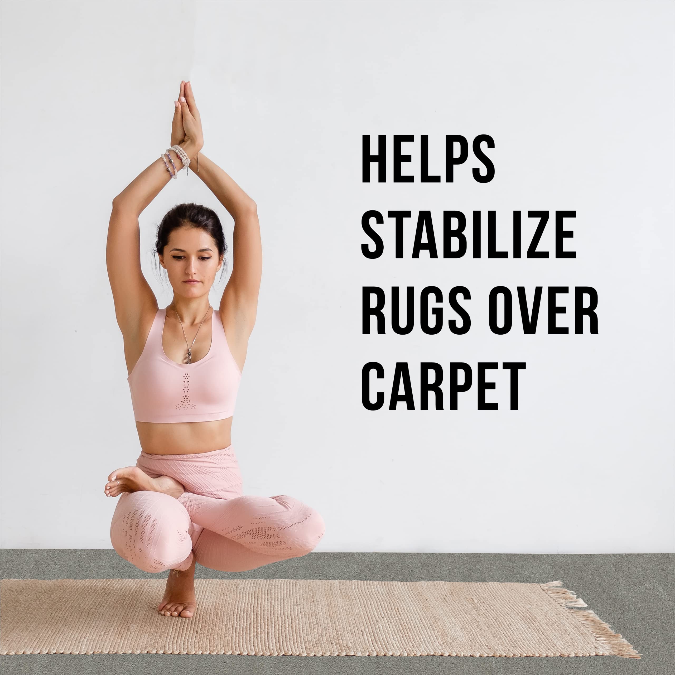 Slip-Stop USA-made rug pad with 10-year guarantee for lasting protection