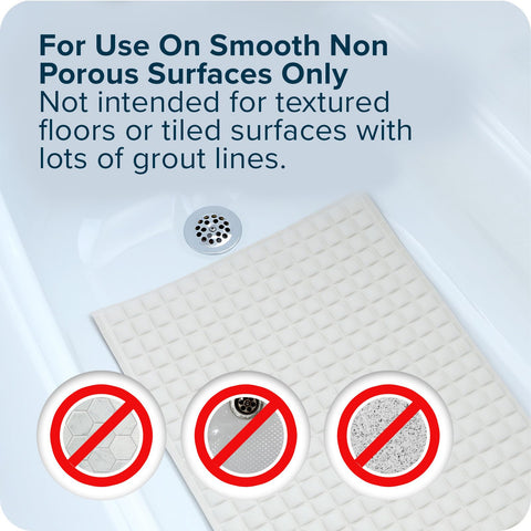 SlipX Solutions cushiony surface in a shower setup designed for daily use