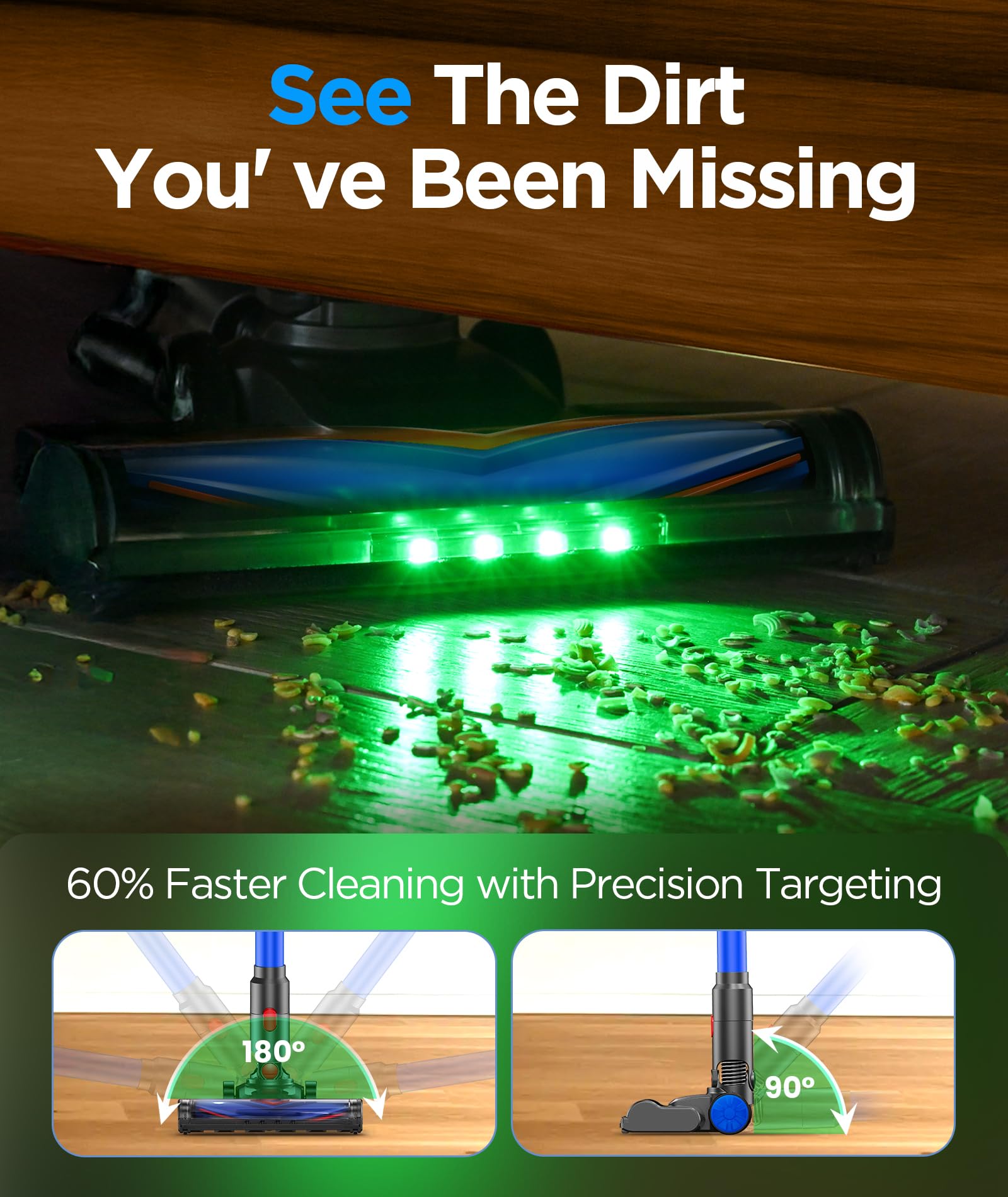 Slivamo S10 pet-hair cleaning captures stubborn tufts.