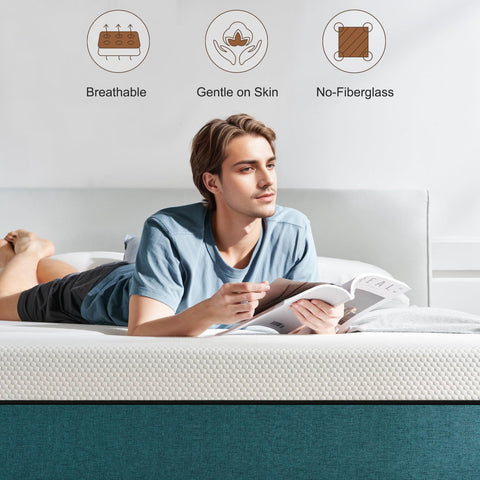 Slomix cooling design helps regulate temperature for all-night comfort
