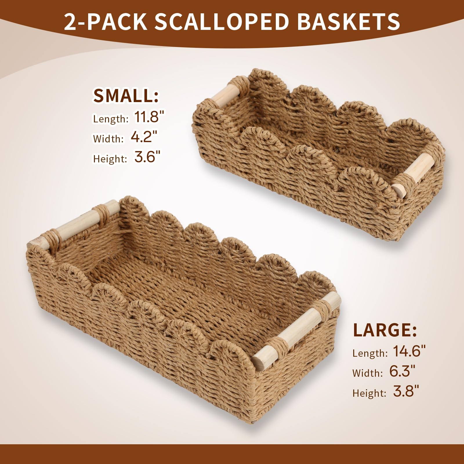 SlopHaul scalloped edges with wooden handles for portability