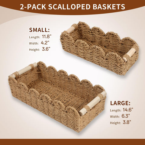 SlopHaul scalloped edges with wooden handles for portability