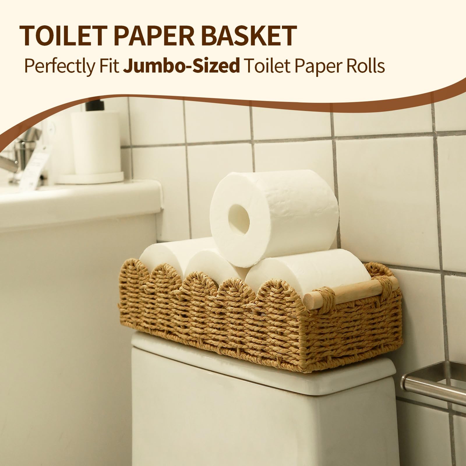 SlopHaul small basket on countertop for remotes and small items
