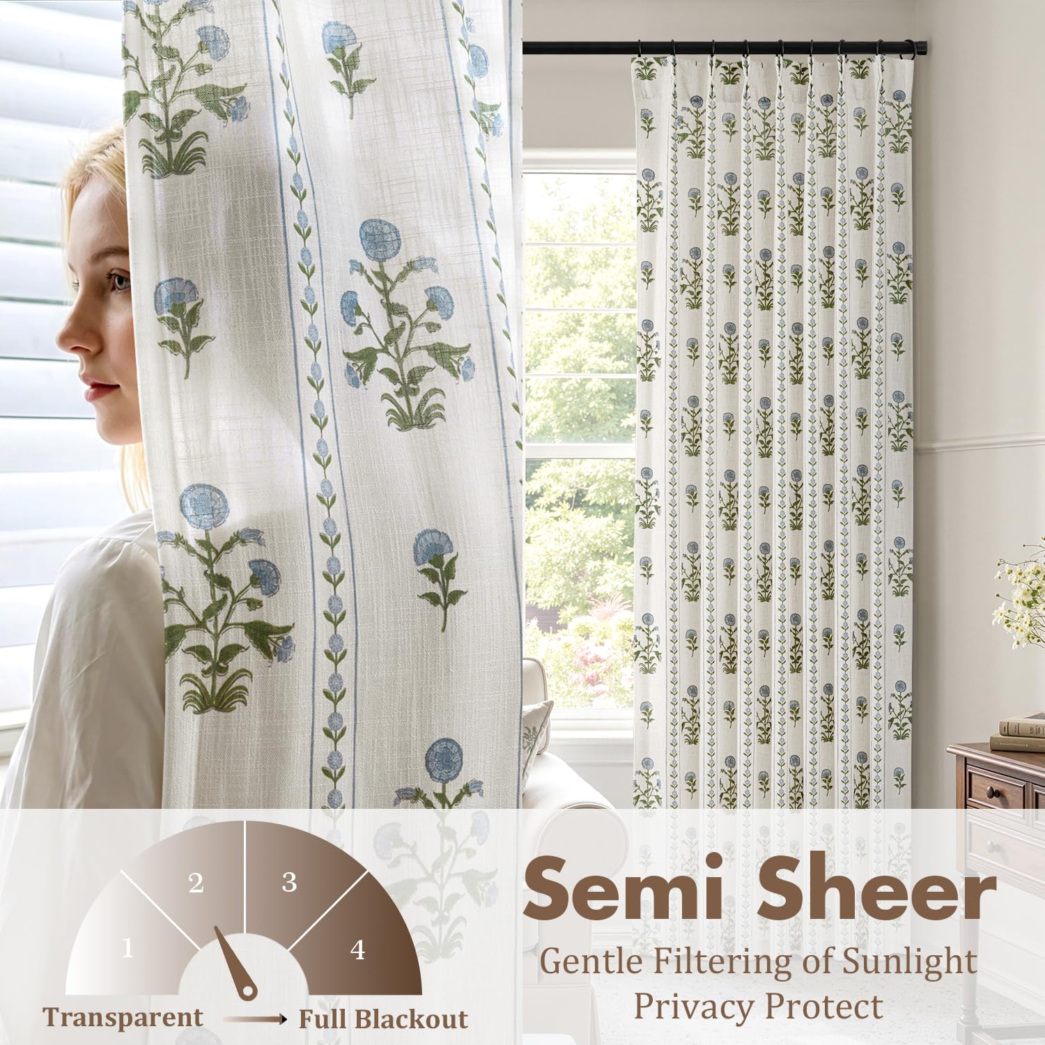 Slozzi light-filtering fabric softens sunlight with private, cozy glow