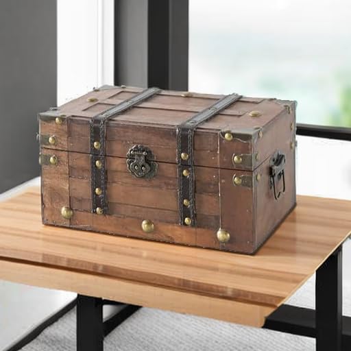 SLPR Alexander decorative chest serves as a party prop or wedding decor accessory