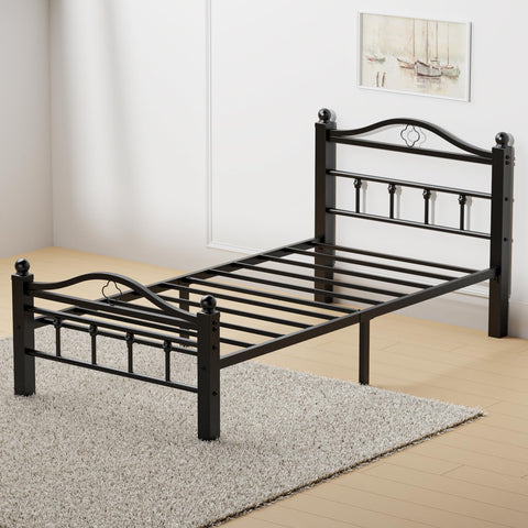 Slumber Haven bed frame offers 12-inch under-bed storage for extra space.