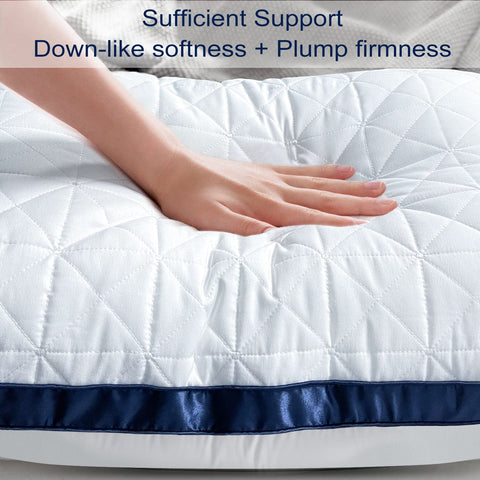 Slybear 3D microfiber fill close-up shows soft, supportive loft.