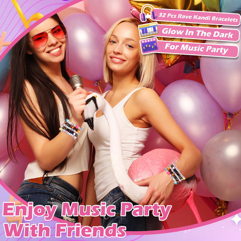 SMAODSGN bracelets worn in groups as memorable party mementos