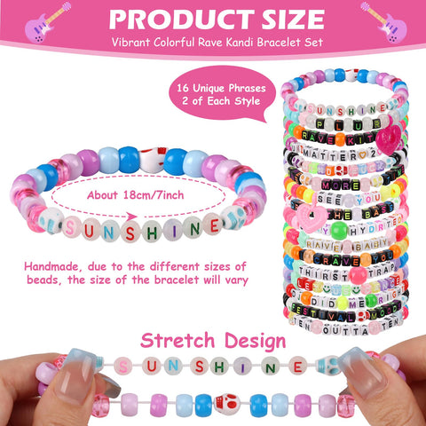 SMAODSGN word bracelets with LOVE and STAND UP for friendship symbolism