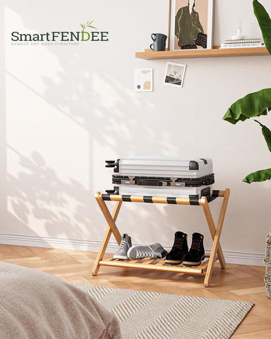 Smart FENDEE lower shelf for shoes or carry-ons