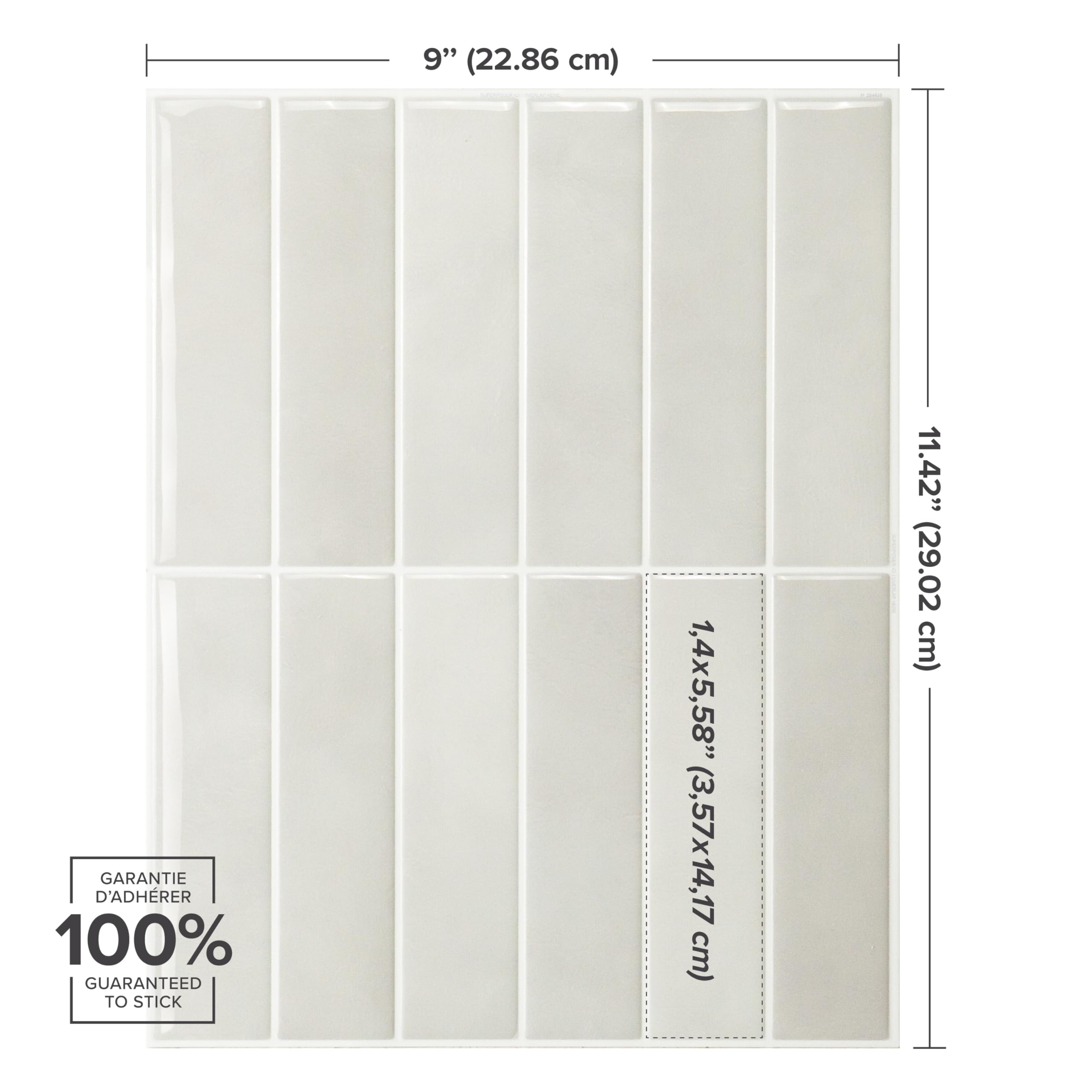 Smart Tiles backsplash in humid bathroom highlighting moisture resistance