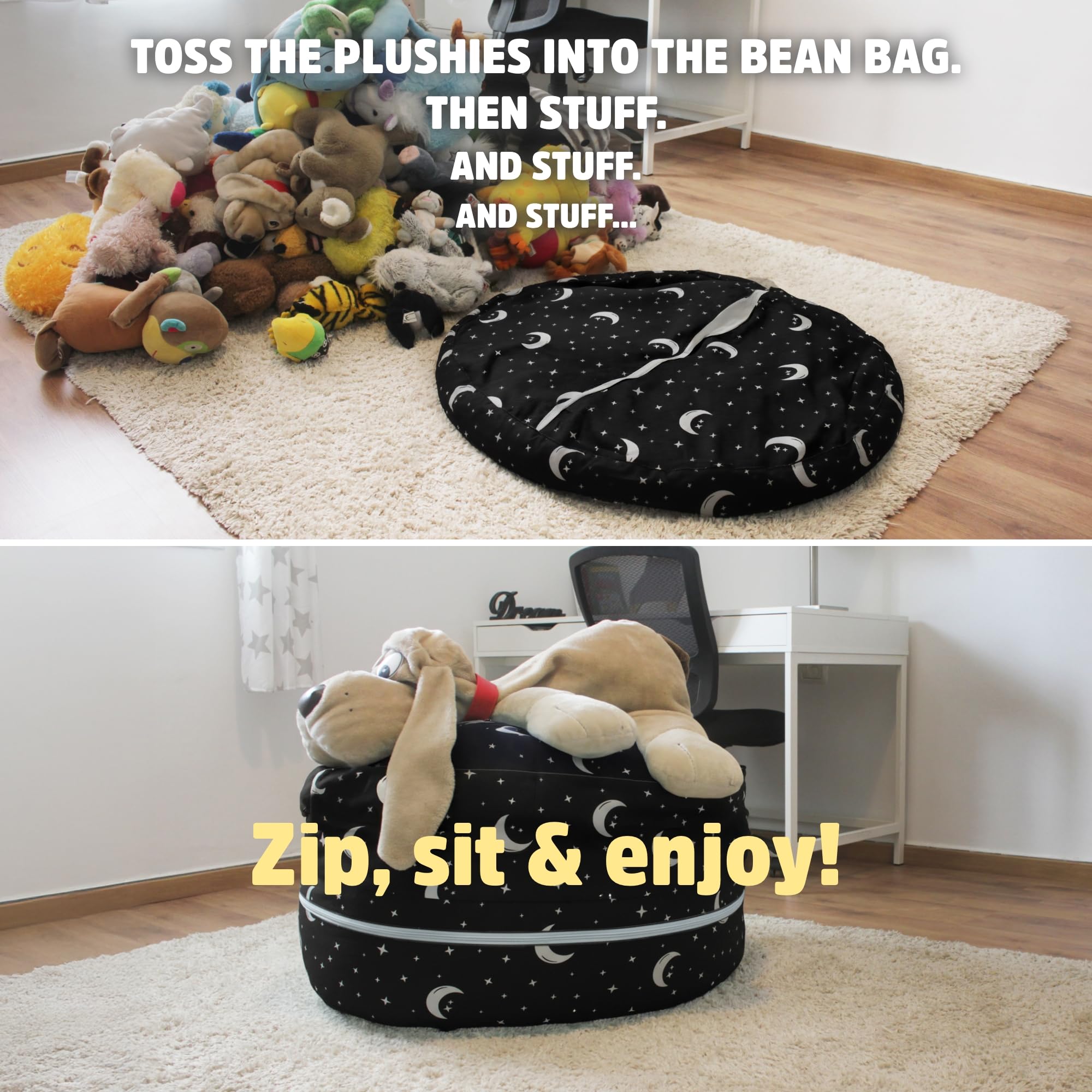 Smart Wallaby no-stitch-sitting-area offers smooth comfort without seams or zippers