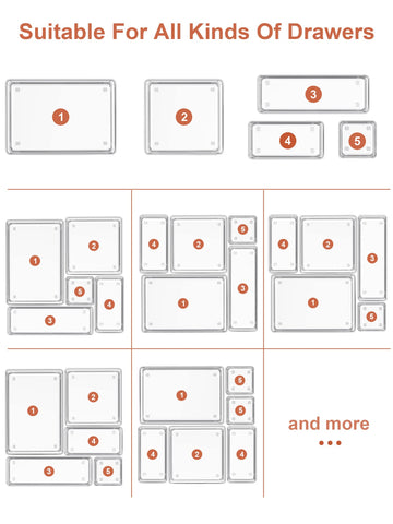 SMARTAKE clear design offers quick visibility and time savings.