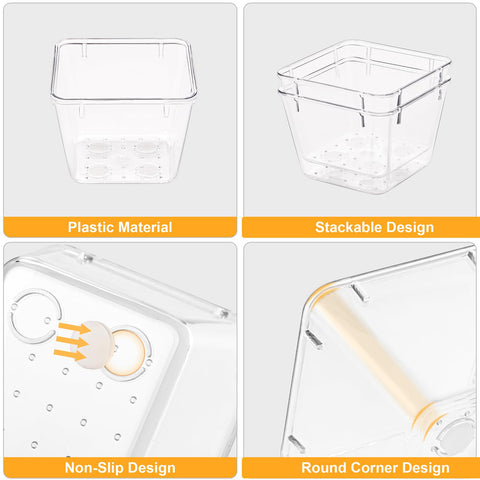 Smartake makeup organizer tray designed for tidy vanity drawers