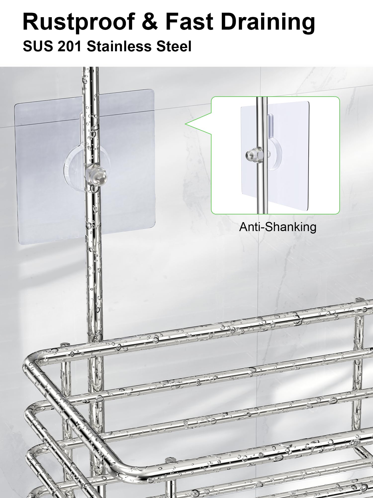 SMARTAKE stainless steel grid design with fast drainage