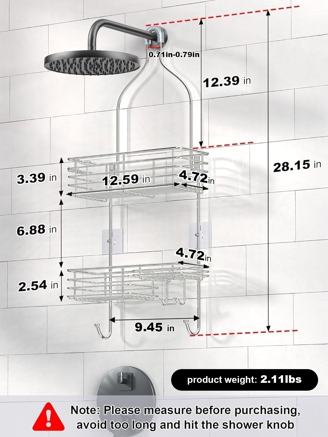 SMARTAKE two-layer rack in use, high capacity for bottles