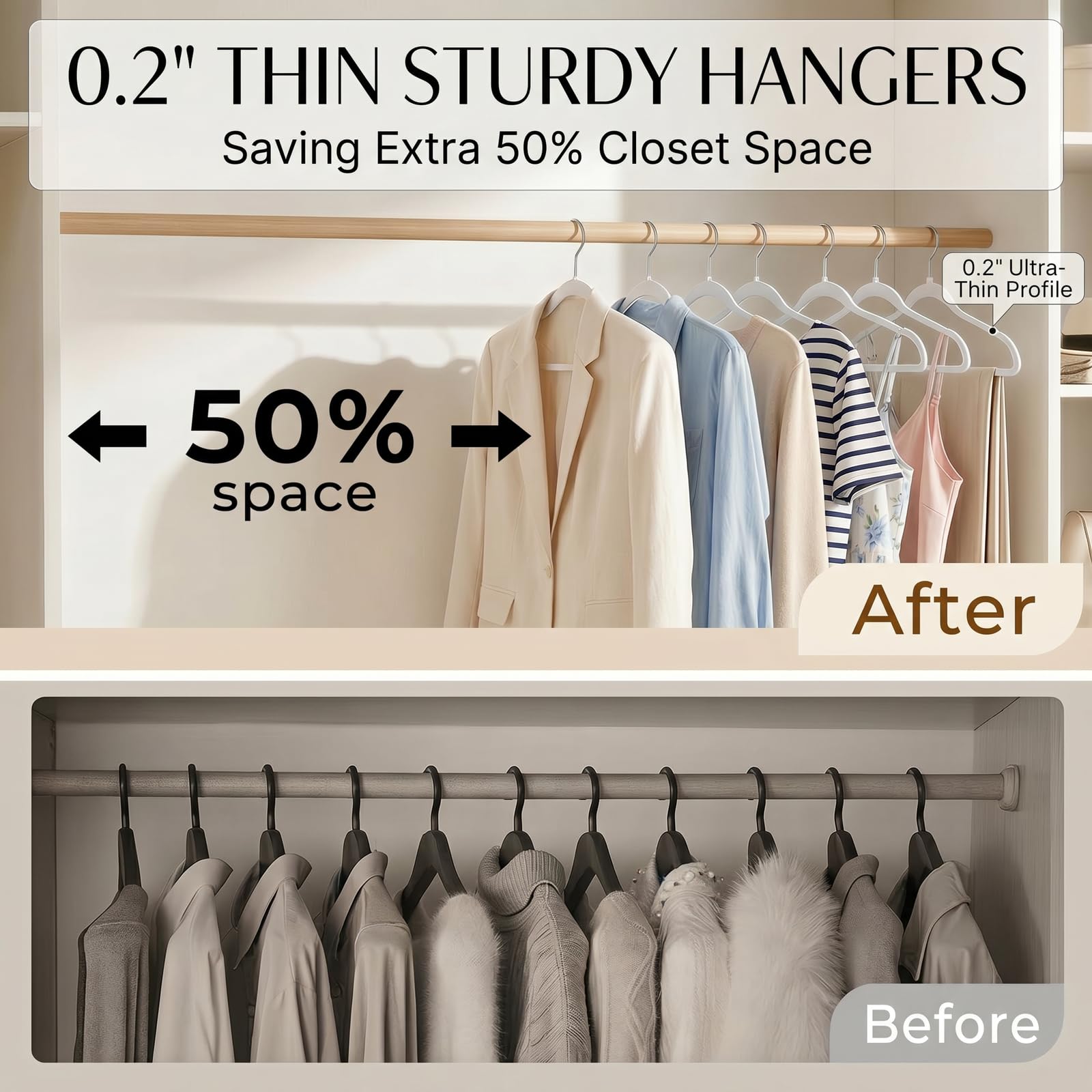Smartor Hangers swivel hook detail with 360-degree rotation