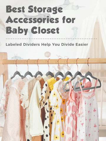 Smartor Kids Velvet Hangers anti-shed fabric protects fabrics during storage.