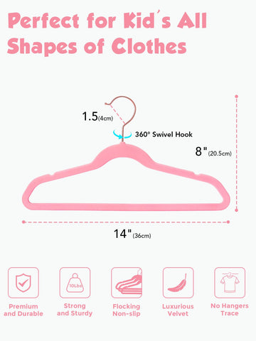 Smartor Non-slip shoulder grooves prevent clothes from sliding off.