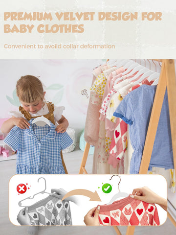 Smartor rose gold hook rotates for easy access in nurseries.