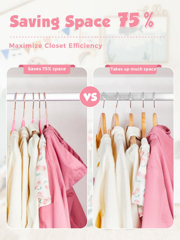 Smartor Space-saving design helps maximize closet real estate for kids.