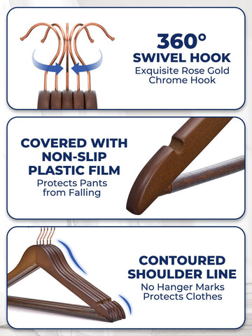 Smartor non-slip pant bar helps pants stay flat and crease-free