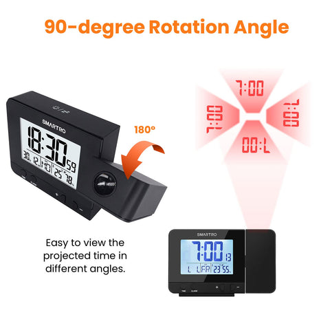 SMARTRO indoor thermometer hygrometer shows real-time conditions for comfortable living