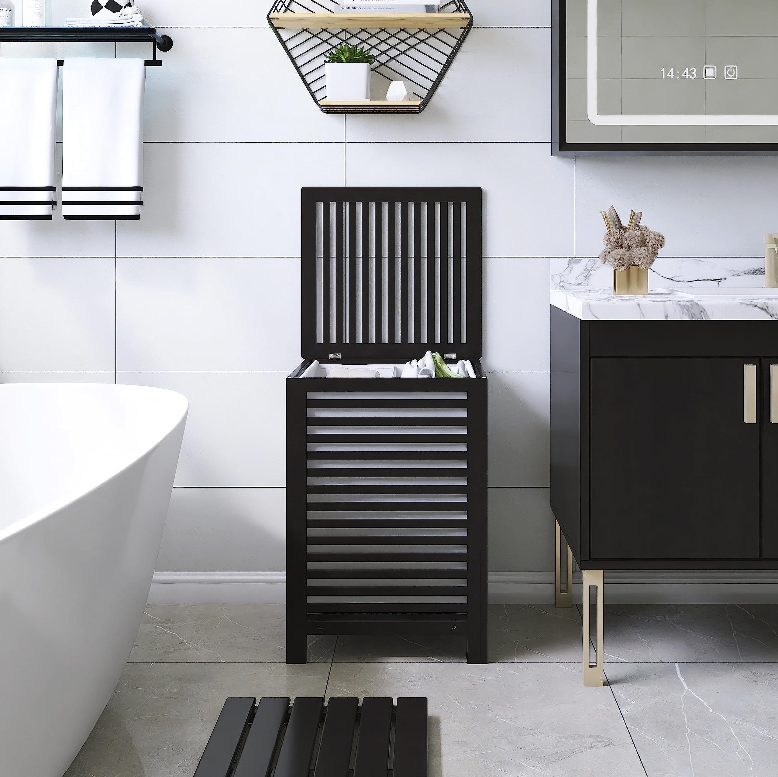 SMIBUY 120L capacity for towels and clothes storage