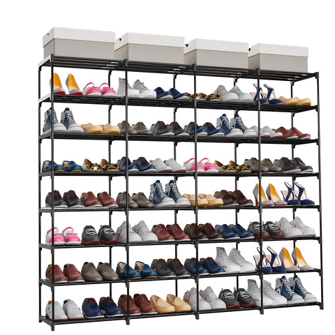 SMILHELTD sturdy metal construction supports heavy boots without wobble