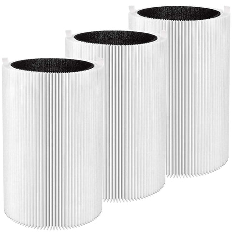 Smilyan 3-pack Blue Pure 411 filters for cleaner indoor air