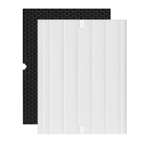 Smilyan 5500-2 HEPA filter front view improves air quality