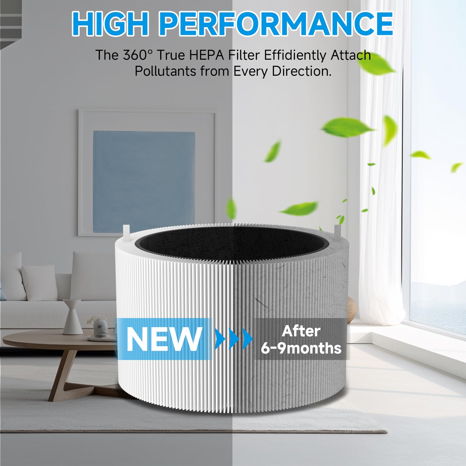 Smilyan activated carbon layer in the 211i Max filter for odor control.