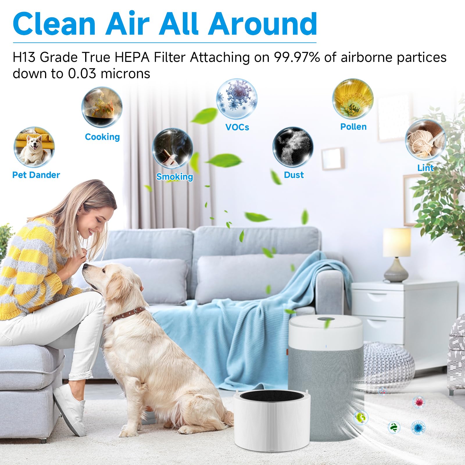 Smilyan filter materials: non-woven fabric and carbon for efficient filtration.