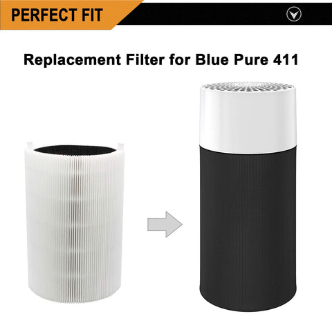Smilyan carbon layer filter close-up for odor reduction