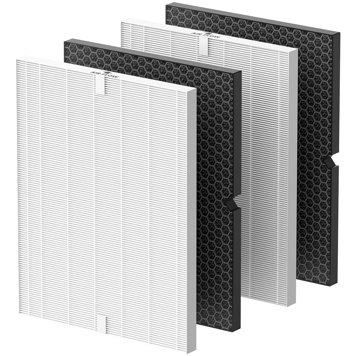 Smilyan 116130 HEPA filter for Winix 5500-2 improves airflow and filtration.