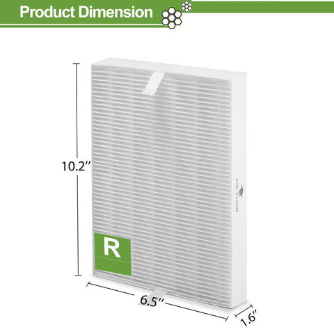 Smilyan HPA300 dimensions display 10.2 x 6.5 x 1.6 inches for easy compatibility
