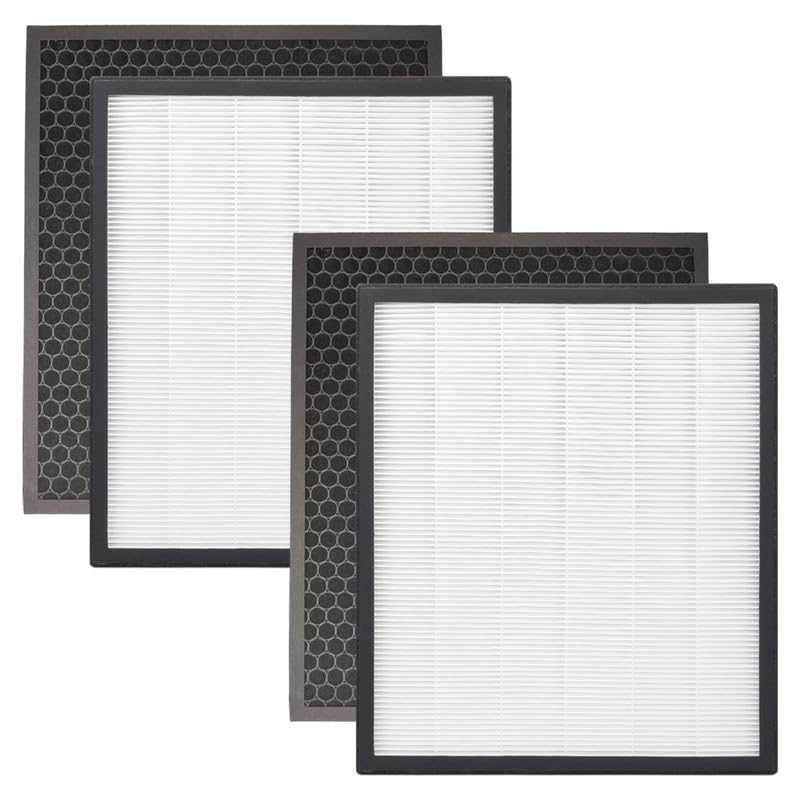Smilyan LV-PUR131s HEPA filters 2-pack for Levoit purifiers, enhancing air cleanliness