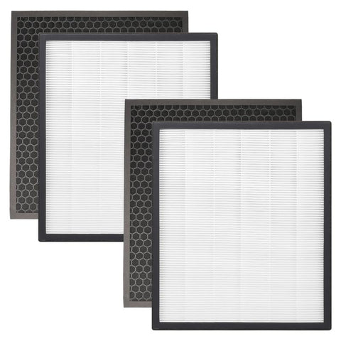 Smilyan LV-PUR131s HEPA filters 2-pack for Levoit purifiers, enhancing air cleanliness