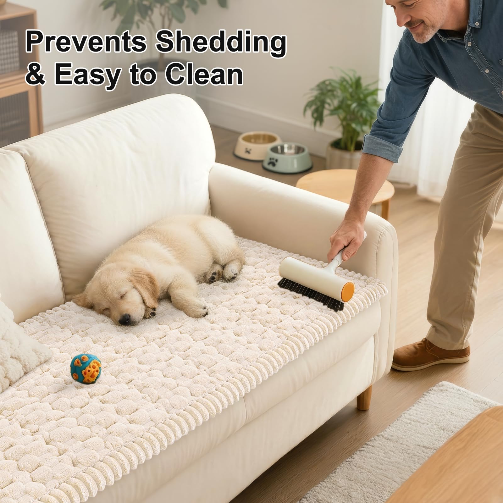 Smiry machine-washable label promises easy care after muddy paws