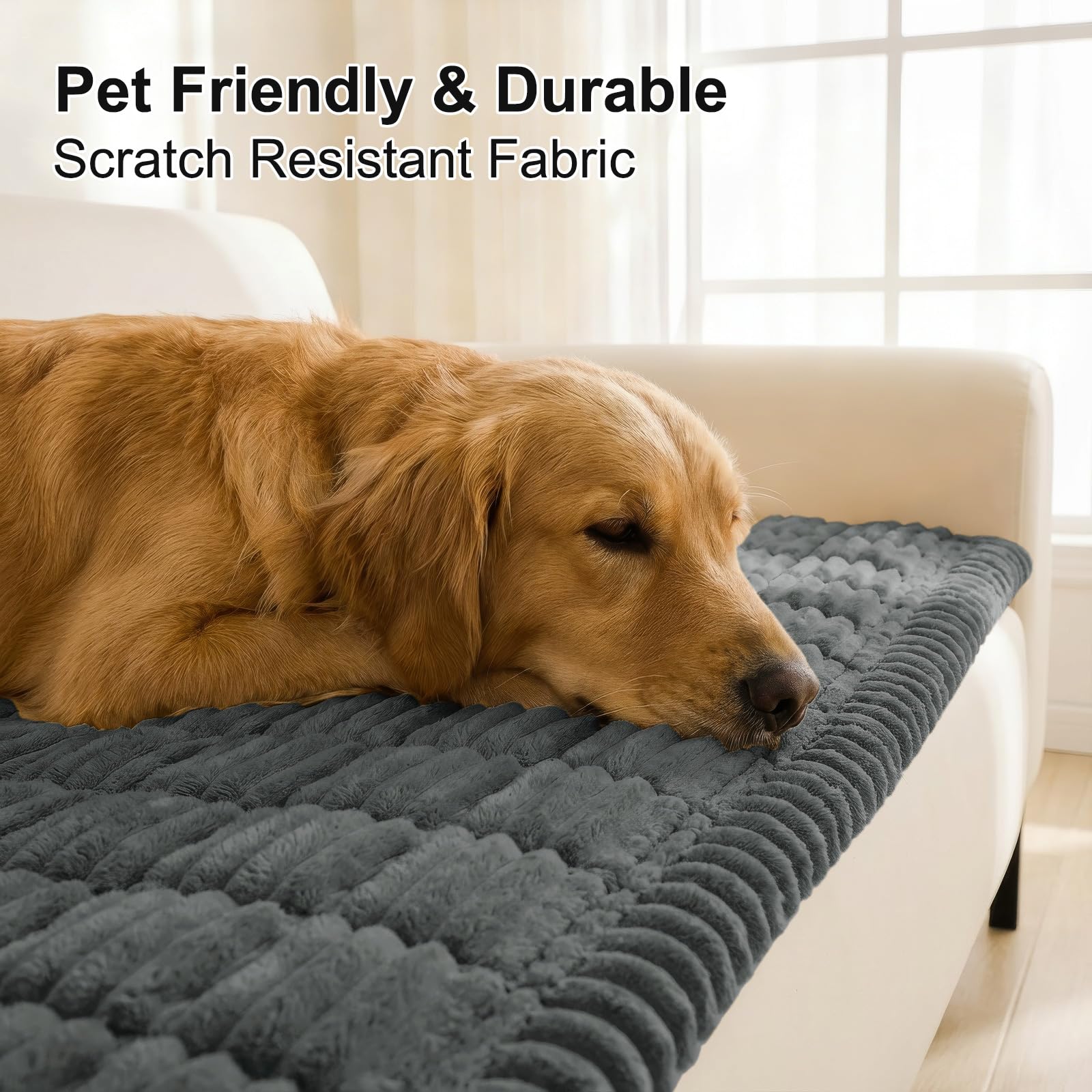 Smiry washable couch cover maintains color after laundry