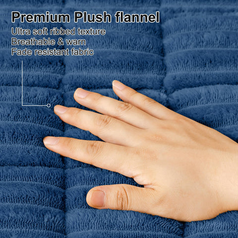 Smiry couch cover navy color complements modern interior design