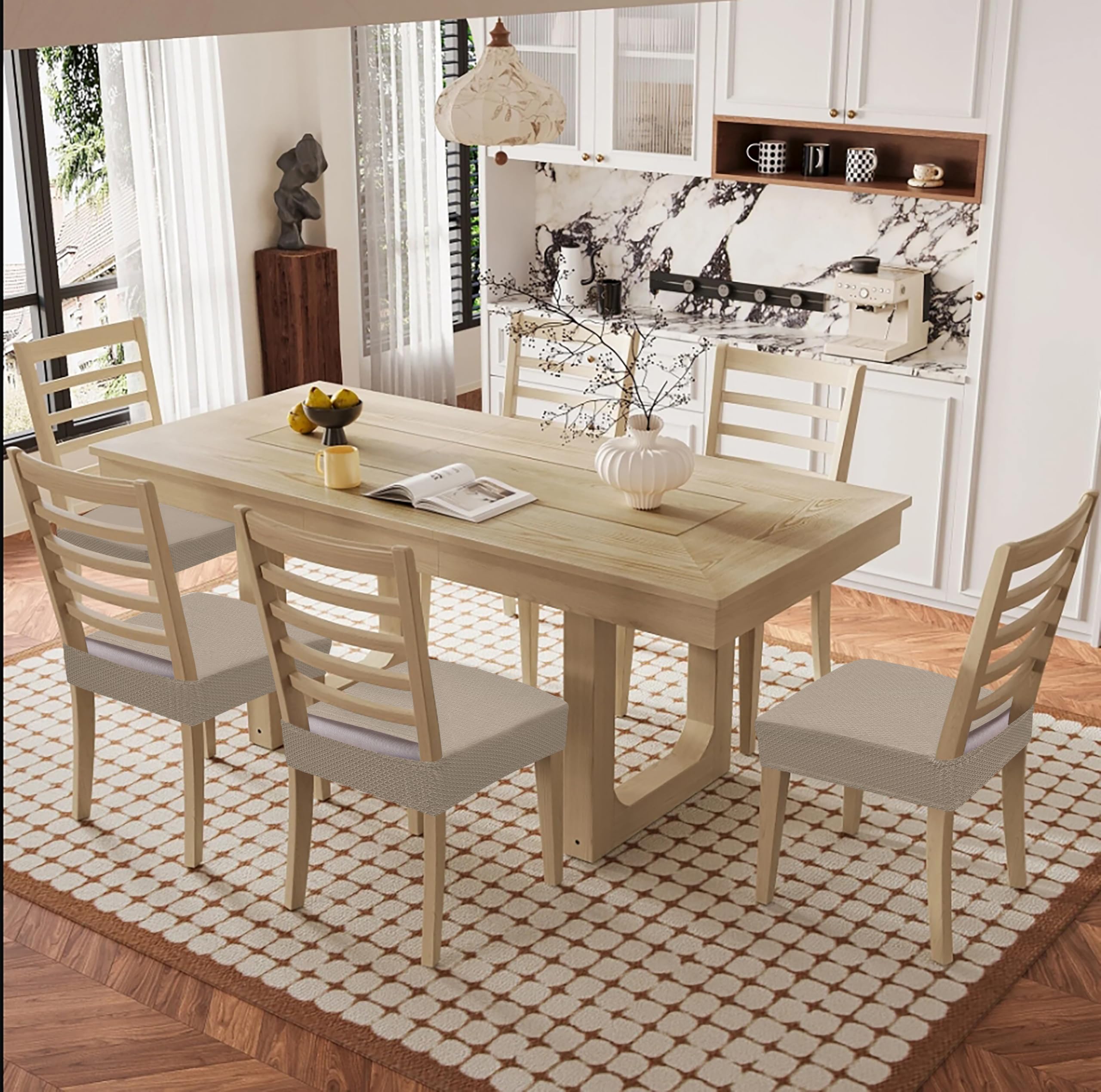 Smiry fit-range illustration demonstrates cushions 16-19 inches for many chairs.
