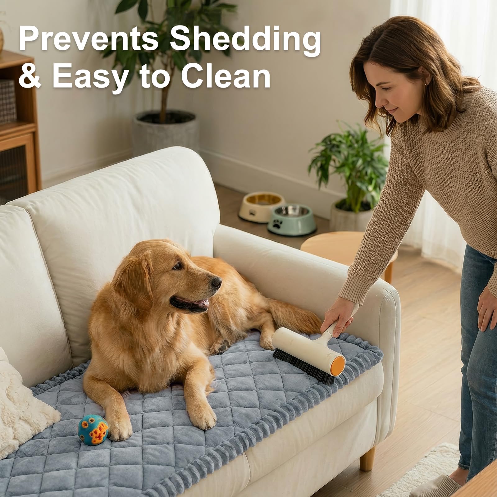 Smiry easy care design simplifies cleanup after messes