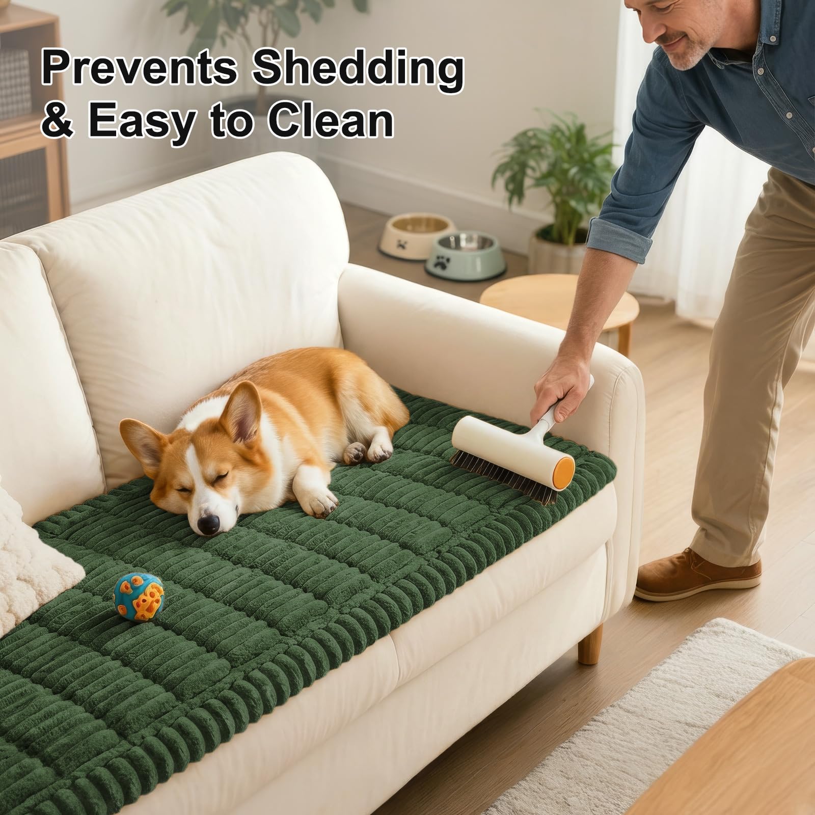 Smiry machine-washable couch cover simplifies cleaning