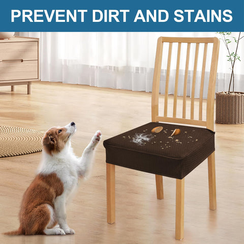 Smiry machine washable seat cover for easy cleaning after meals.