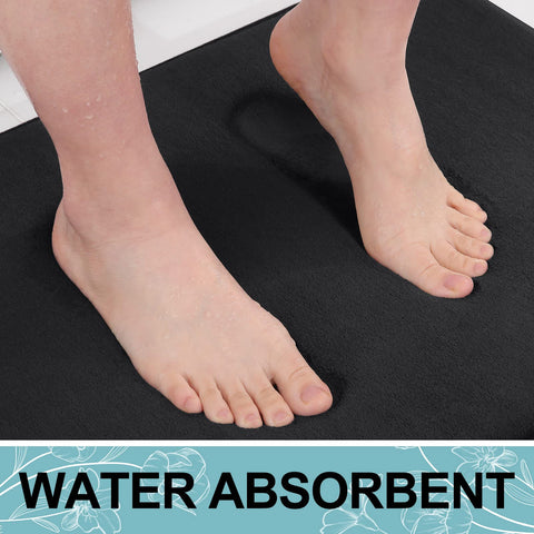 Smiry multi-purpose bath mat fits bathrooms, kitchens, and entryways