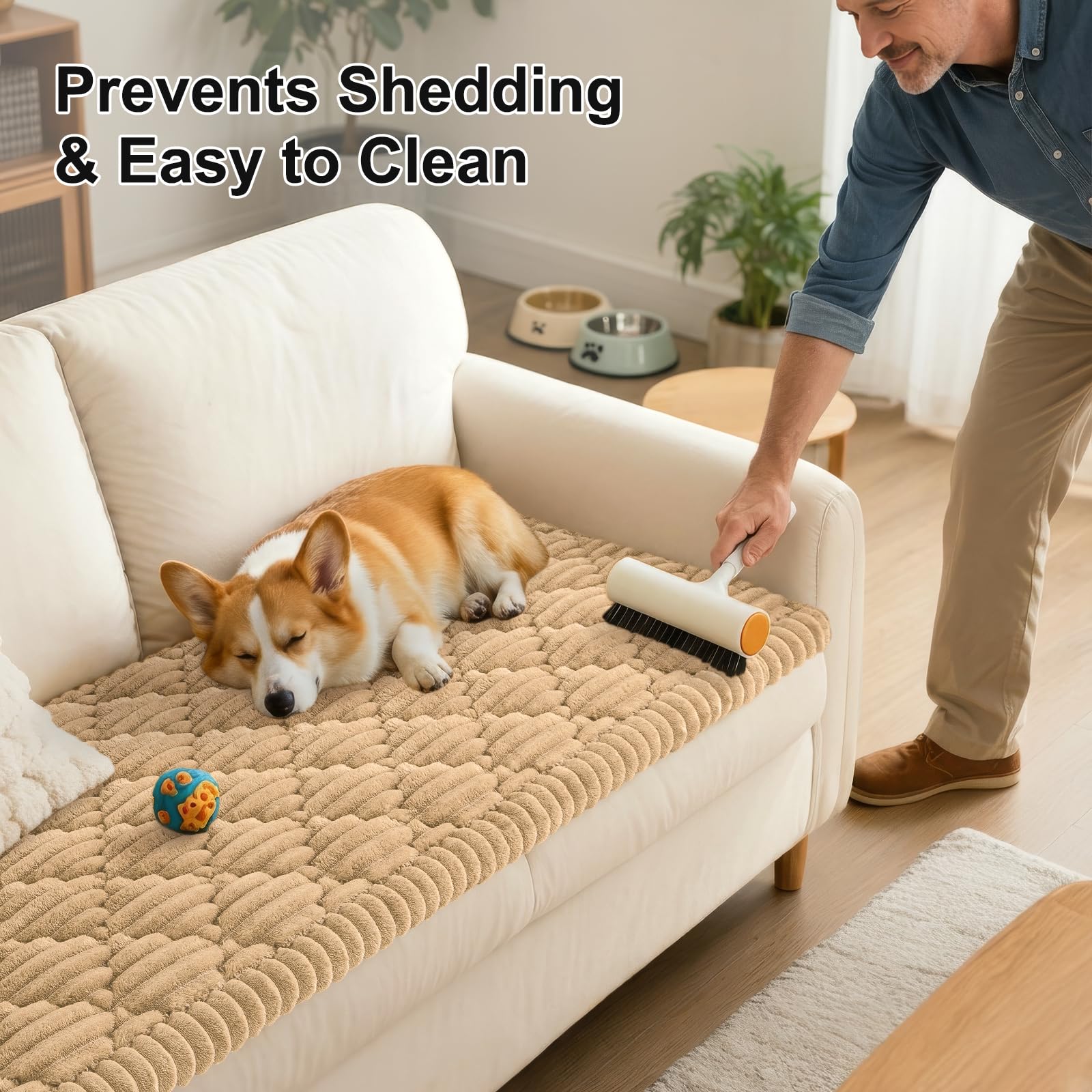 Smiry durable design withstands active pets with repeated use.