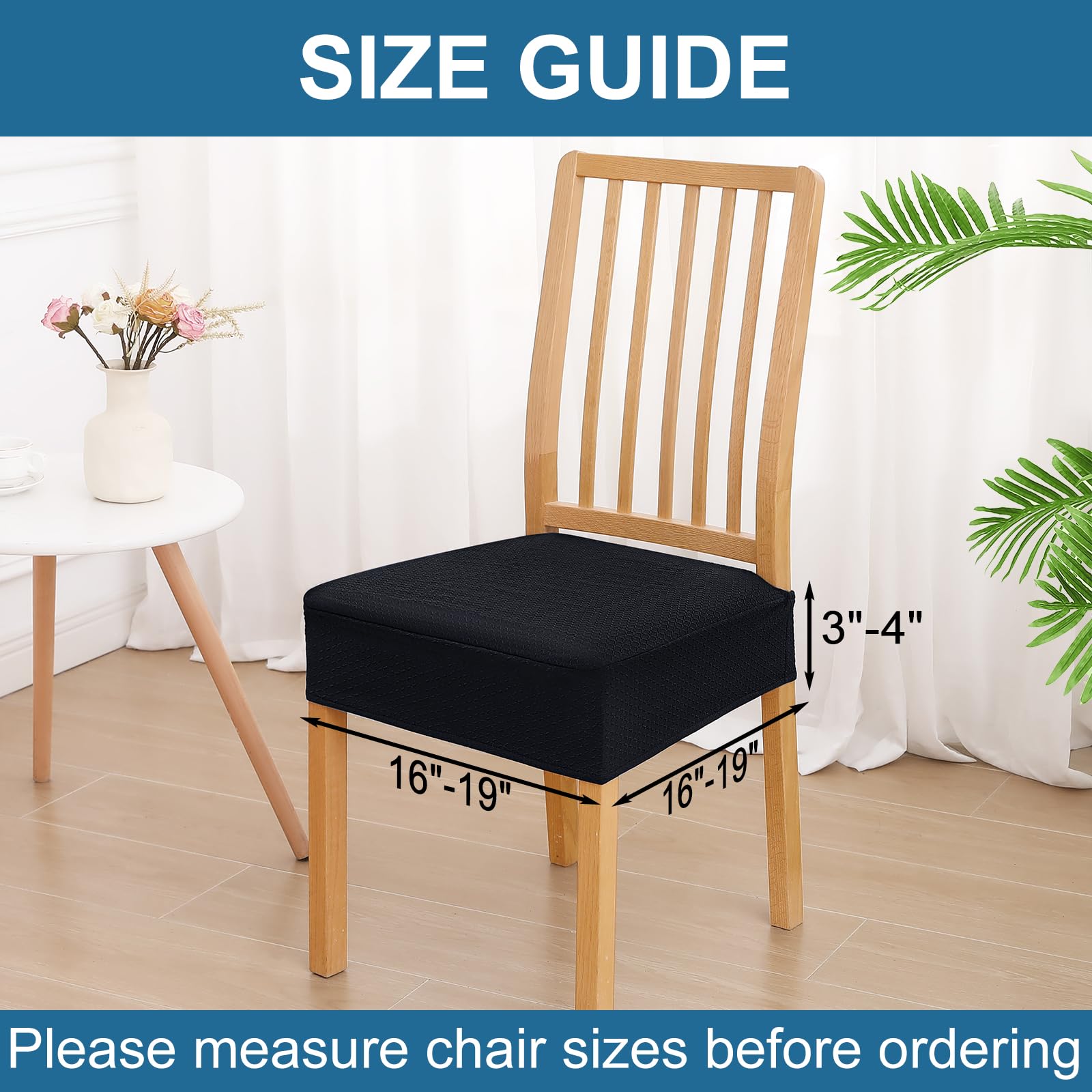 Smiry rear-gapped slip-on design allows easy setup without removing cushions.